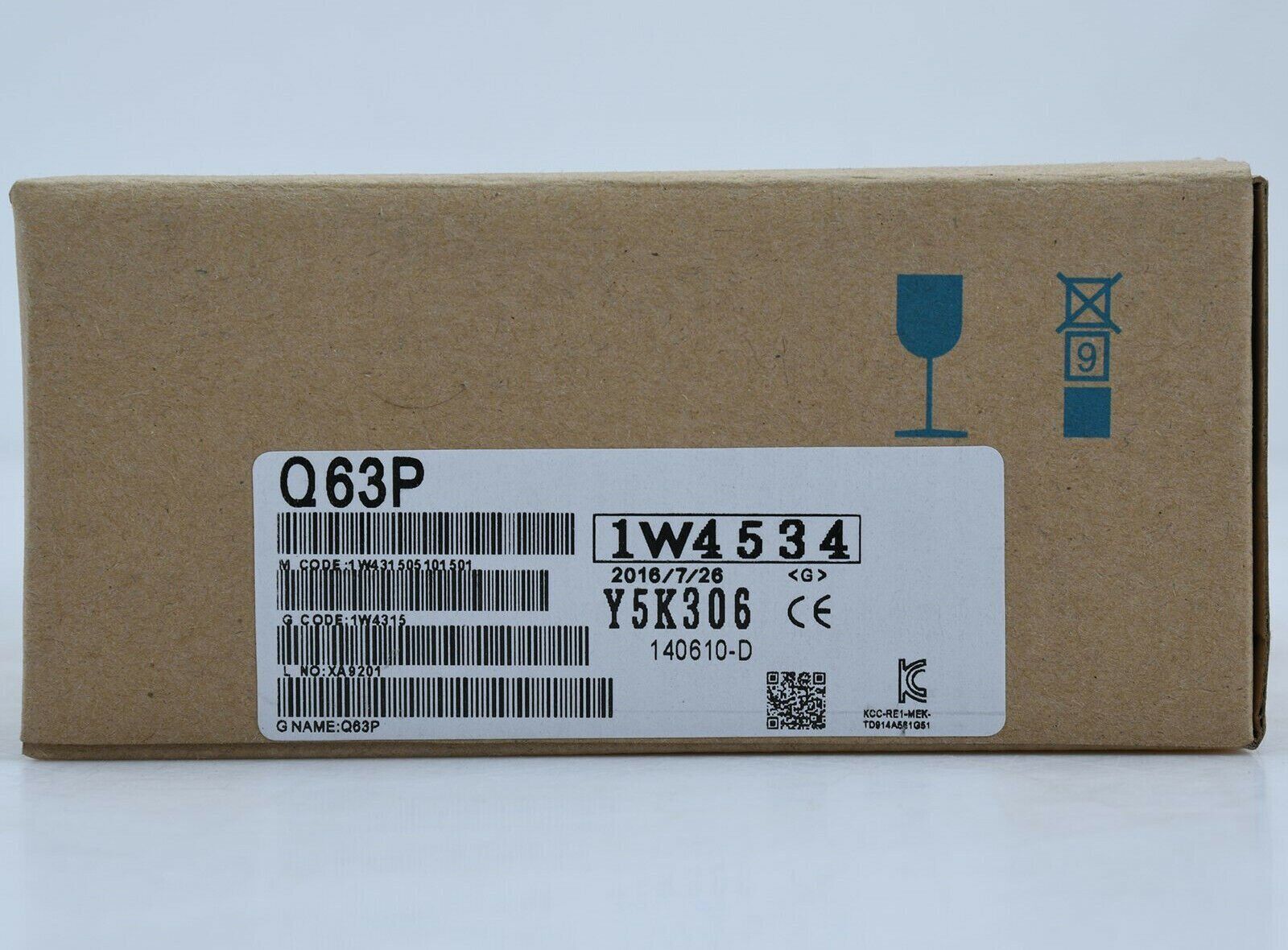 Mitsubishi Q63P PLC Power Supply Module - MITSUBISHI