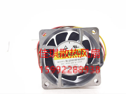 1pcs Sanyo 9LG0624P4H001 6025 24V 0.08A 4-Wire Dual Ball Fan