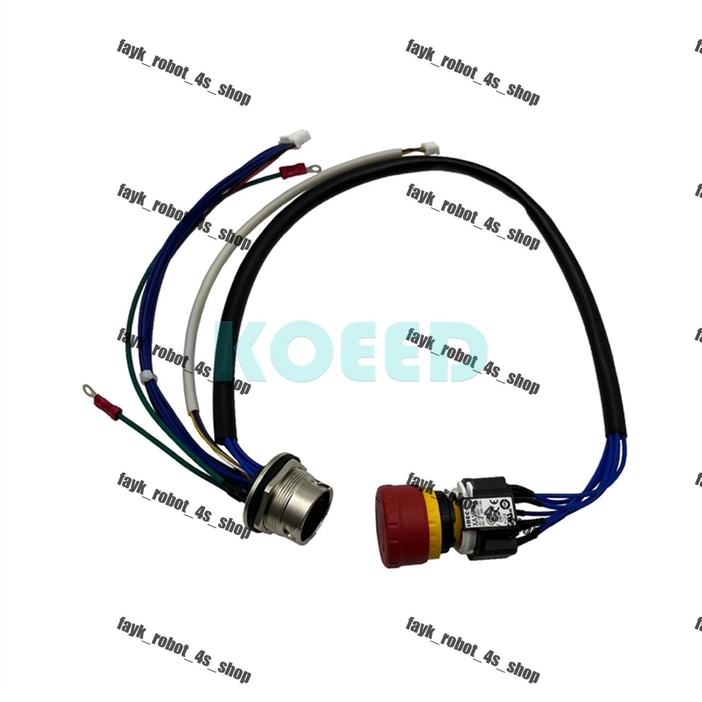 For Yaskawa JZRCR-YPP01-1 robot Teach pendant emergency stop switch wire harness
