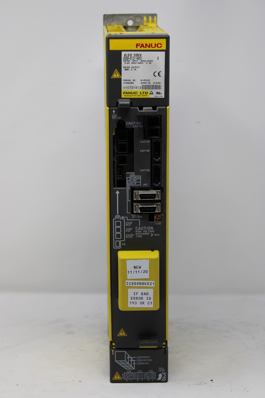 used Fanuc A06B-6131-H001 Servo Amplifier - FANUC