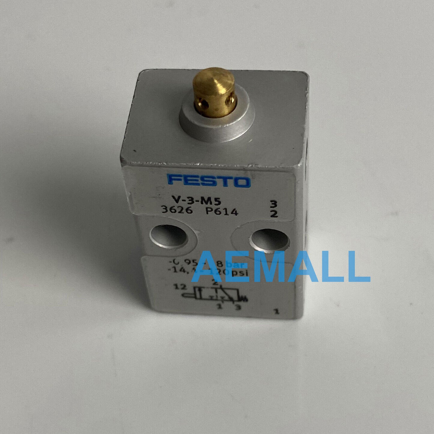 1pcs Festo V-3-M5 3626 Stem Actuated Valve