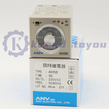 ANV AH5B 3S 220V Time Relay Timer 1Pcs