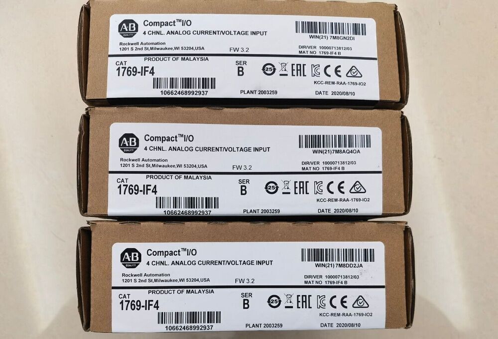 CompactLogix 4CH Analog Input Module 1769IF4 US - COMPACTLOGIX