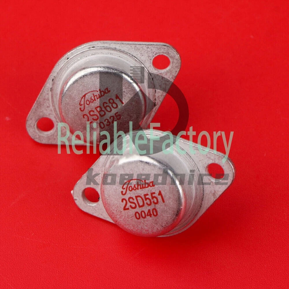 (2PCS) 1Pair TO-3 2SB681/2SD551 B681/D551