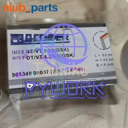 Carbon Vane 90134900007 WN124-162 IS SUITABE FOR Becker Pump DT/T/VT3.25 /4.25