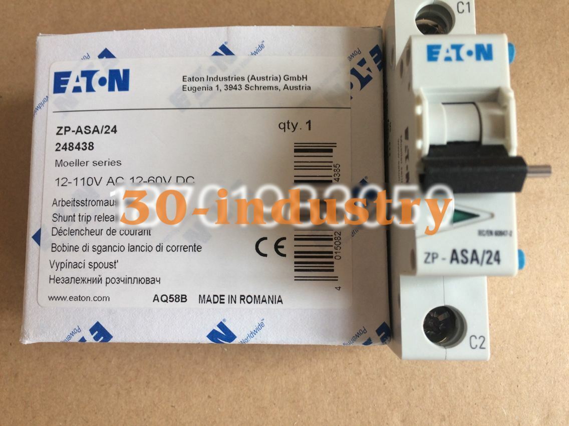 EATON Circuit Breaker Shunt Release ZP-ASA/24 for 12-110V DC - EATON