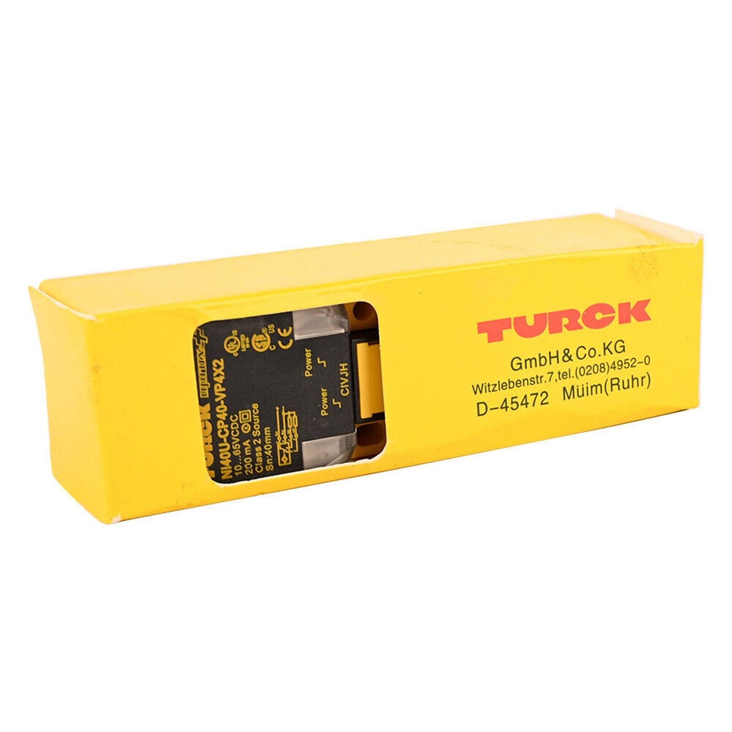 TURCK NI40UCP40VP4X2 Proximity Switch Sensor - TURCK