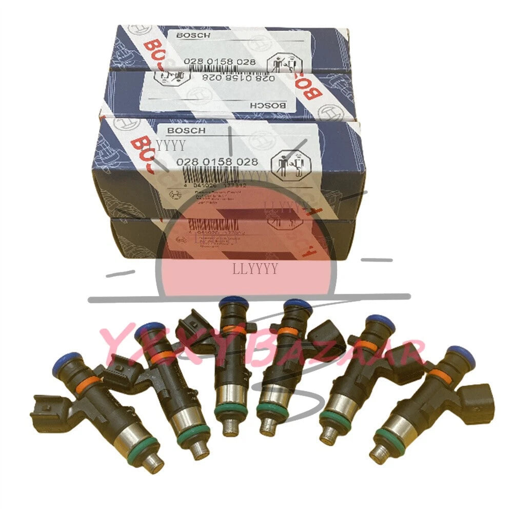 6X 0280158028 4591986AA Fuel Injector For Bosch Chrysler Sebring 2.7L 3.5L V6