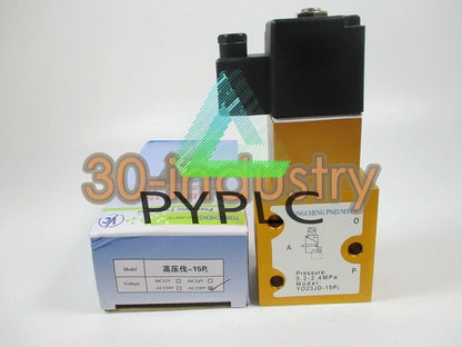 YO23JD-15P2 YONGCHENG 2-Position 3-Way High Pressure Solenoid Valve DC24V/AC220V