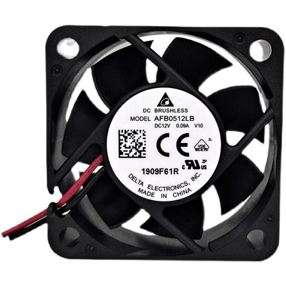Delta AFB0512LB-V10 5015 DC12V 0.09A 4000RPM 2-Wire Cooling Fan