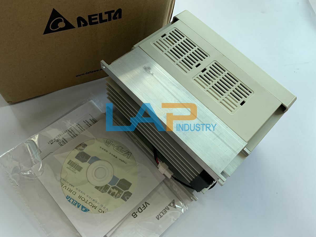 new 1PCS For DELTA Inverter VFD015B43A 3PH 380-480V 5.7A50/60Hz - DELTA CONTROLS