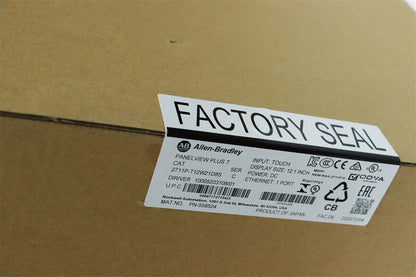 Allen-Bradley Ser 2711P-T12W21D8S PanelView Plus 7 Graphic Terminal - ALLEN-BRADLEY