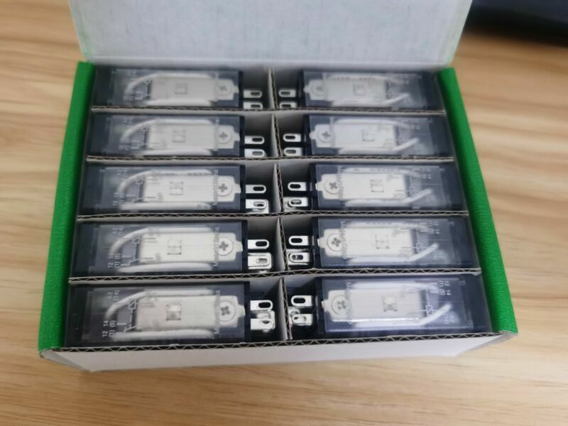 10PCS/1Box  Schneider RPM12BD Miniature Relays 24VDC In Box  #SC