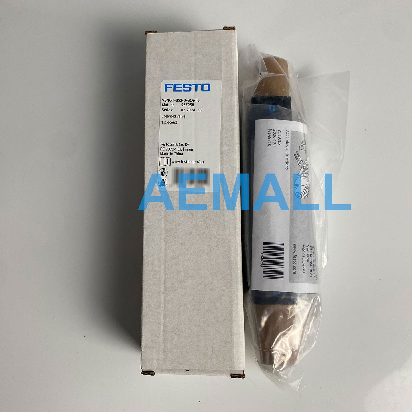 1pcs Festo VSNC-F-B52-D-G14-F8 577258 Solenoid Valve