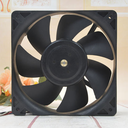 1pcs  NIDEC B35502-35DE 12CM 12V 1.40A B35502-35DEL7 12038 pwm speed control fan