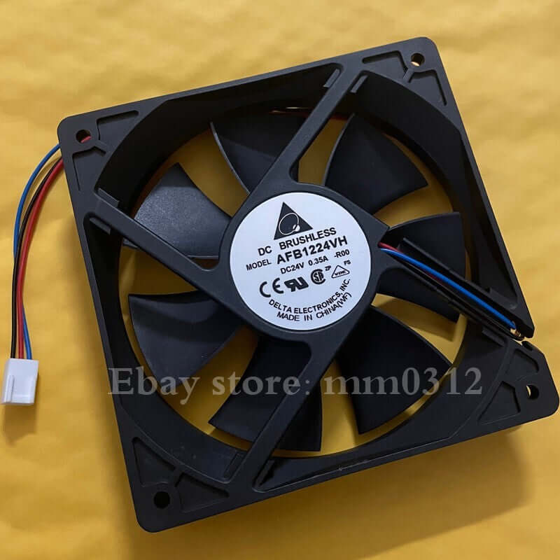 new 1pcs DELTA AFB1224VH 12cm 12025 24V 0.35A 120mm double ball inverter fan