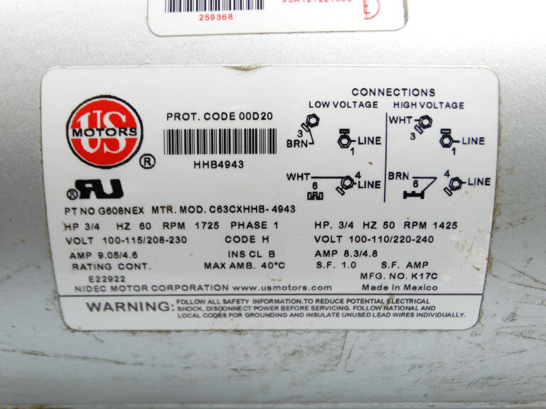 GAST 0823-V131Q-G608NEX PUMP - GAST