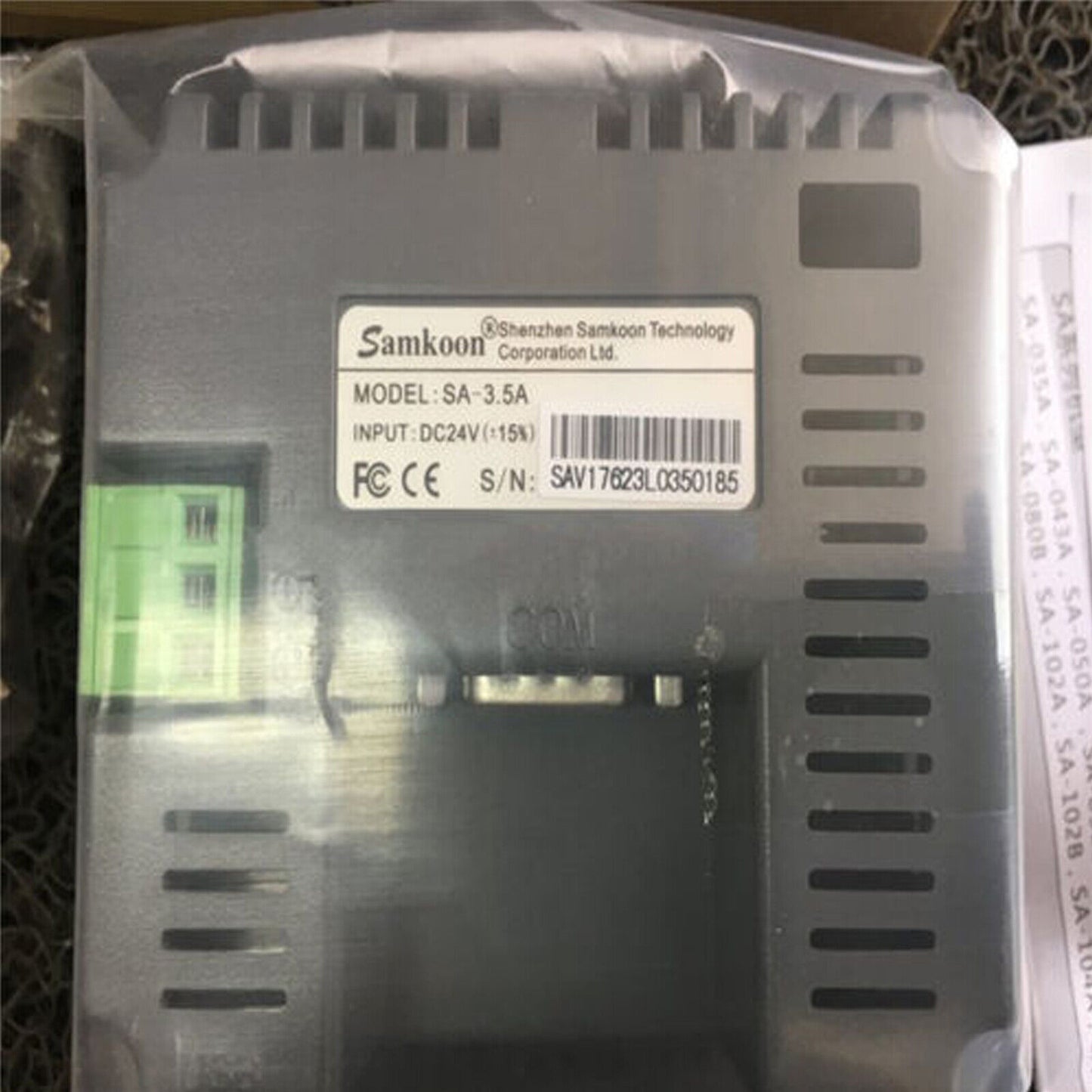 new Samkoon touch screen display and control SA-3.5A FAST SHIP - SAMKOON