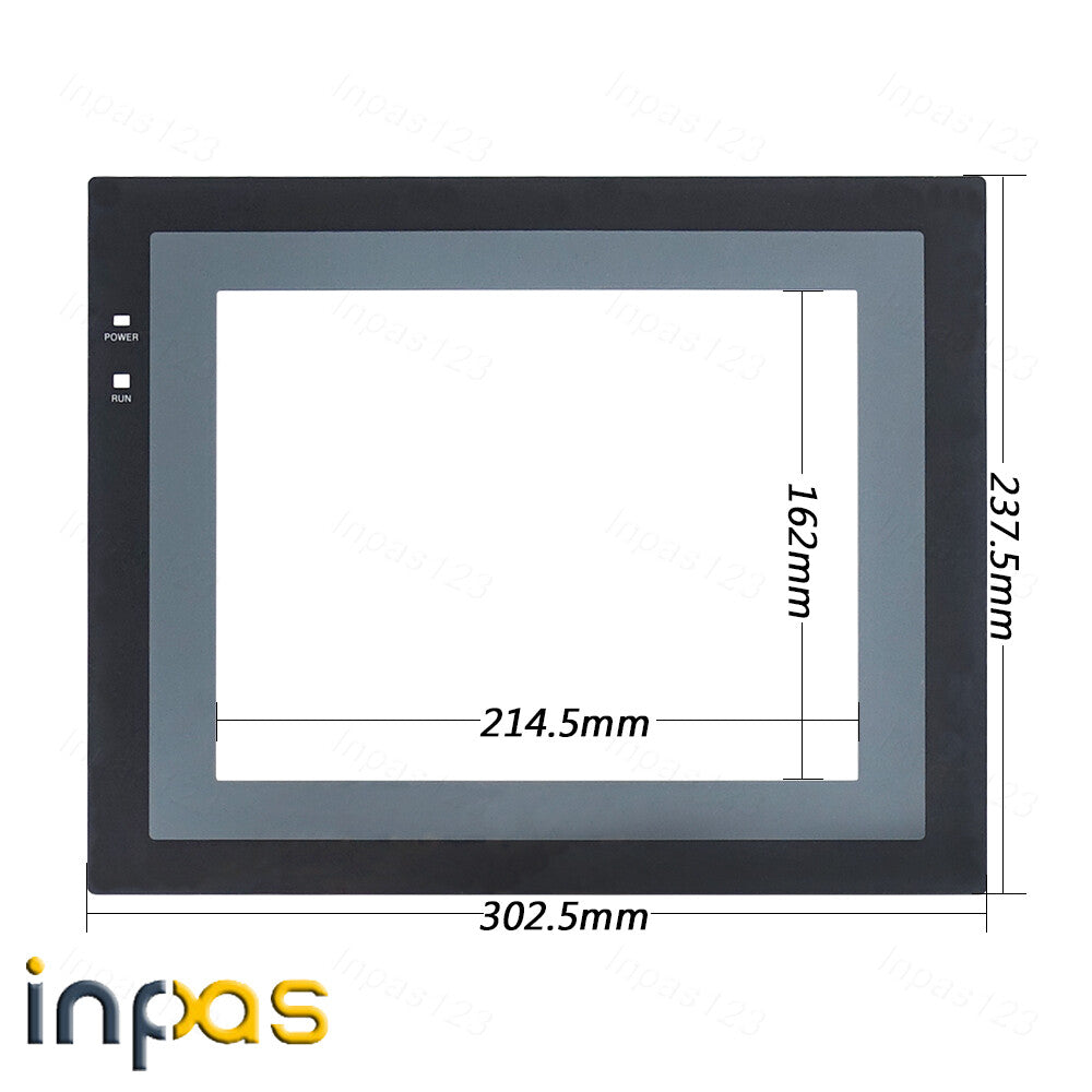 new For NT631C-ST151-E Touch screen Panel glass with overlay film