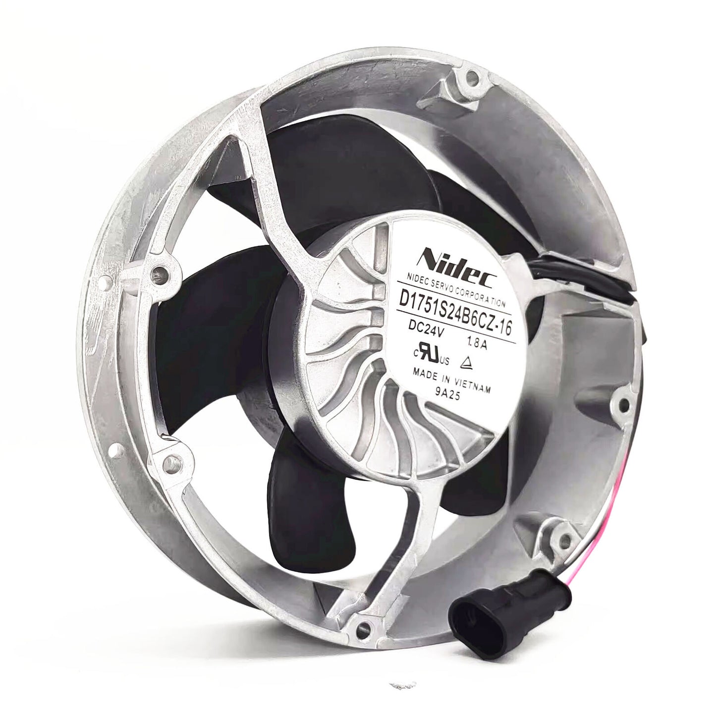 new Nidec D1751S24B6CZ-16 17251 24V 1.8A SERVO Inverter ABB Axial Flow Cooling Fan - NIDEC