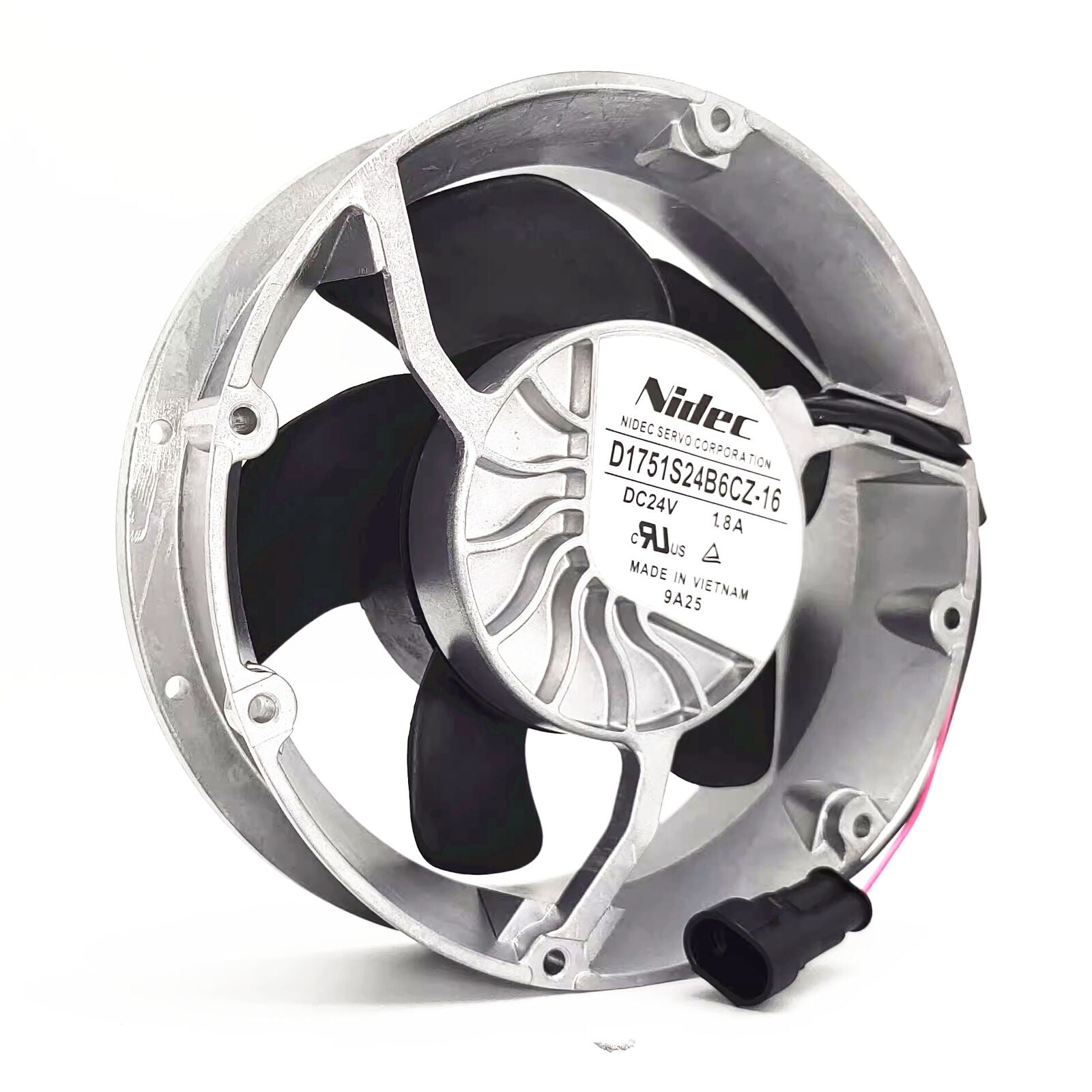 new Nidec D1751S24B6CZ-16 17251 24V 1.8A SERVO Inverter ABB Axial Flow Cooling Fan