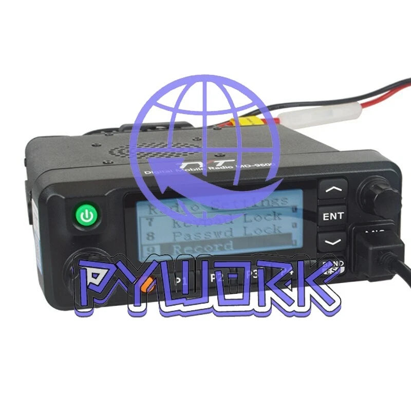 TYT MD-9600 DMR Mobile Radio UHF/VHF Dual Band 50Watt 1000CH 136-174&400-480MHz