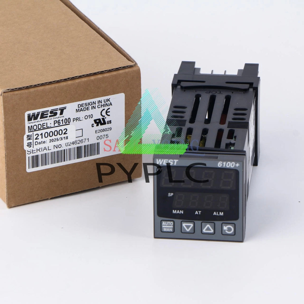 1PCS WEST P6100 2100002 Temperature Controller P6100-2100002 Fast delivery
