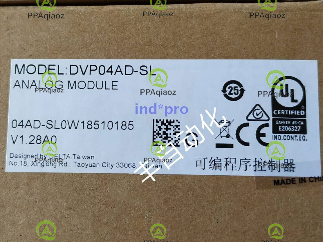 New DVP04AD-SL programmable control left expansion module - KOEED