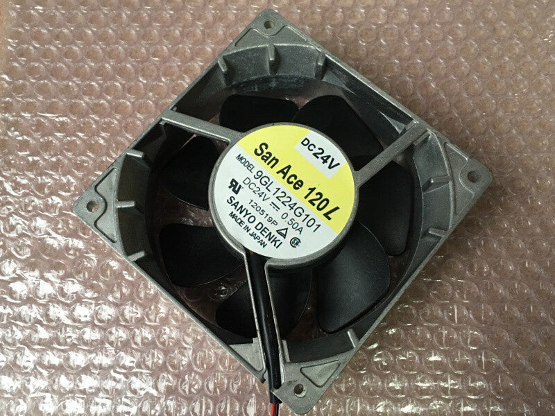 1pcs Sanyo 9GL1224G101 12038 24V 0.50A metal cooling fan 3pin