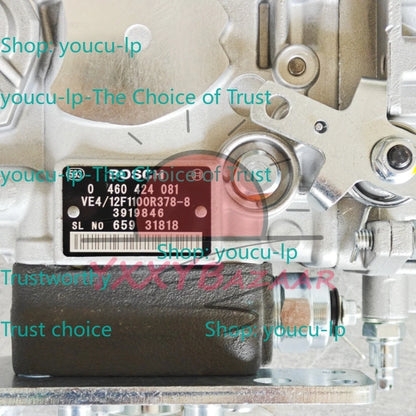 0460424081 For Cummins Case Excavator 4BT 3.9L Diesel Fuel Injector Pump 3919846