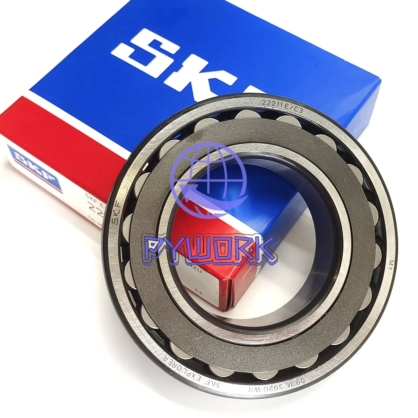 1PC Spherical Roller Bearing 55x100x25mm for Explorer 22211 E/C3