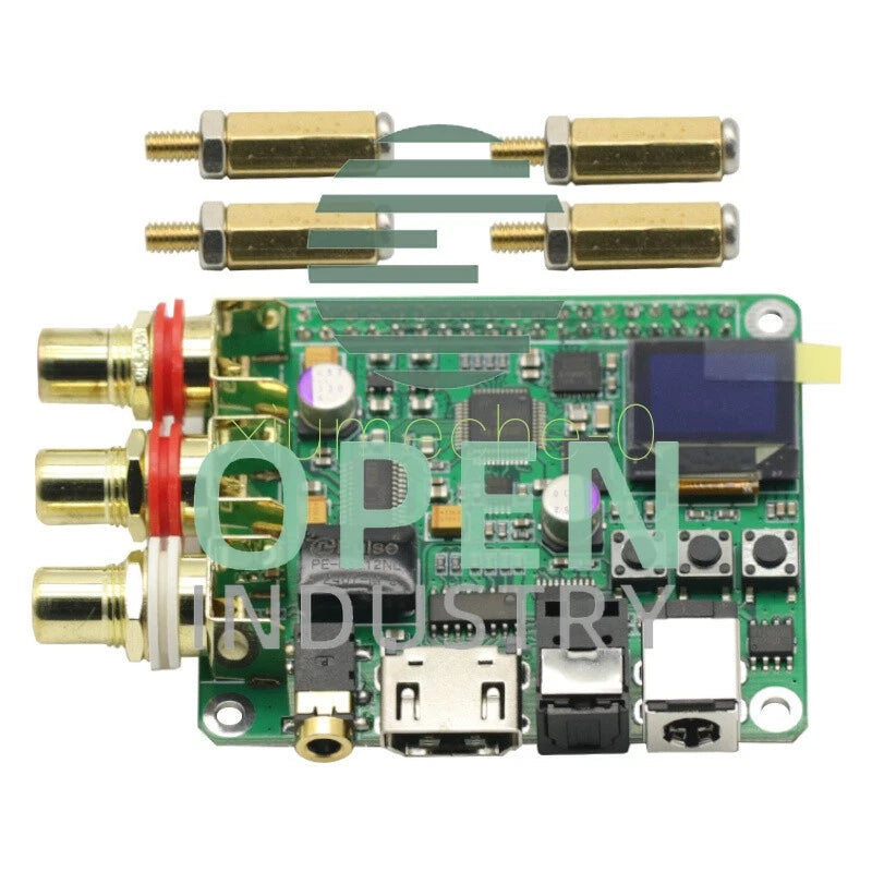 1Pc For HIFI DAC Decoder Raspberry Pi Coaxial Fiber Optic I2S Digital Sound Card
