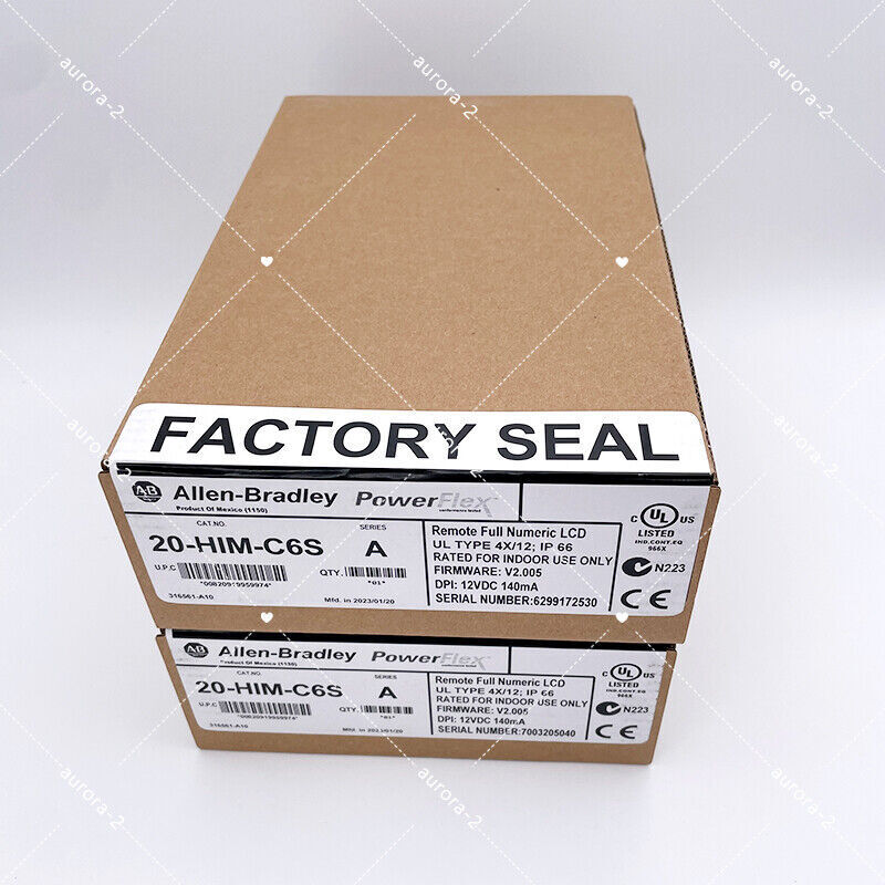 Allen Bradley Home Monitoring System, 20-HIM-C6S, Powerflex Wall-Mounted LCD Panel Mount, 20-HIM-C6S SER. A Powerflex Panel Mount LCD HIM 20HIMC6S - ALLEN BRADLEY