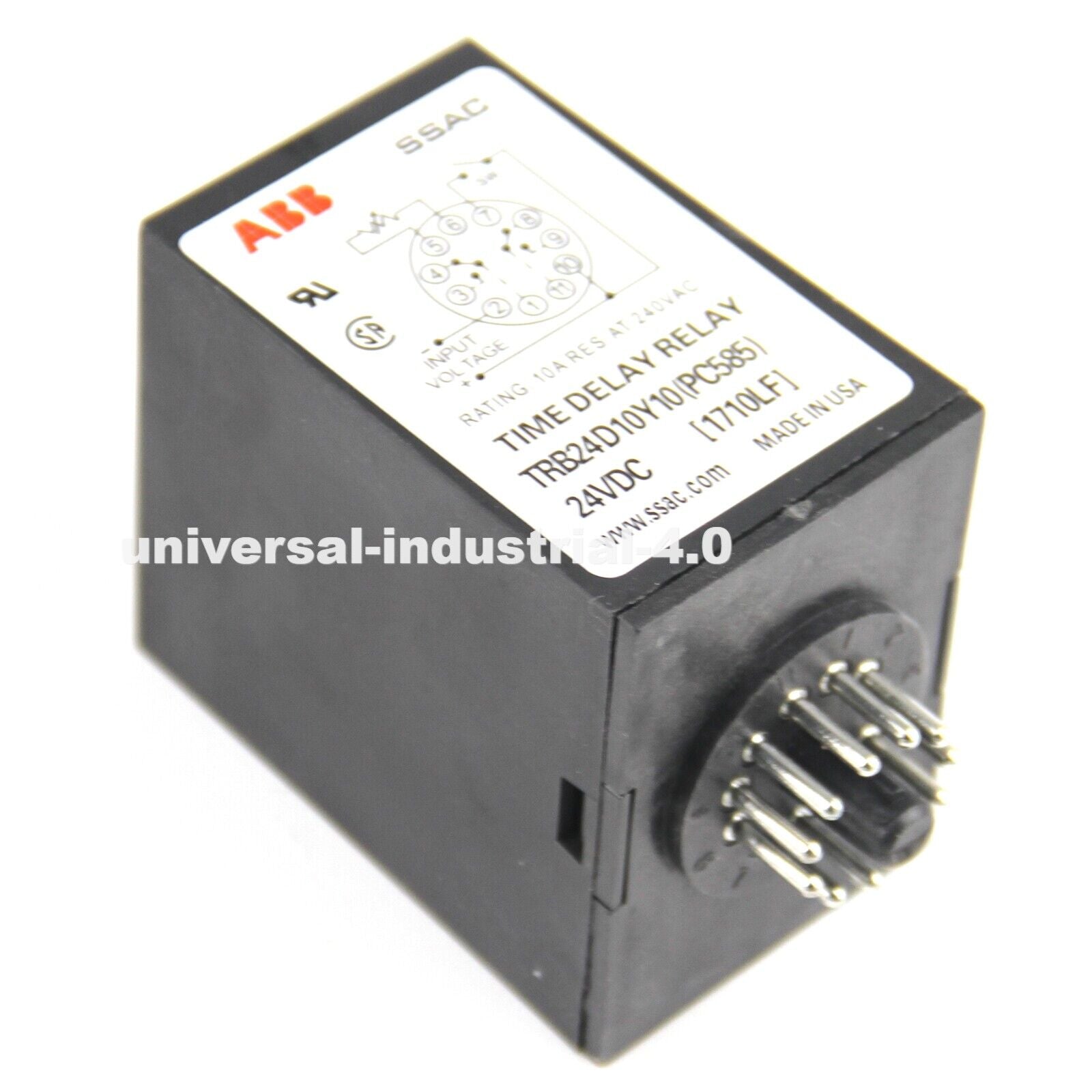 ABB TRB24D10Y10 Time Delay Relay 24VDC ABB