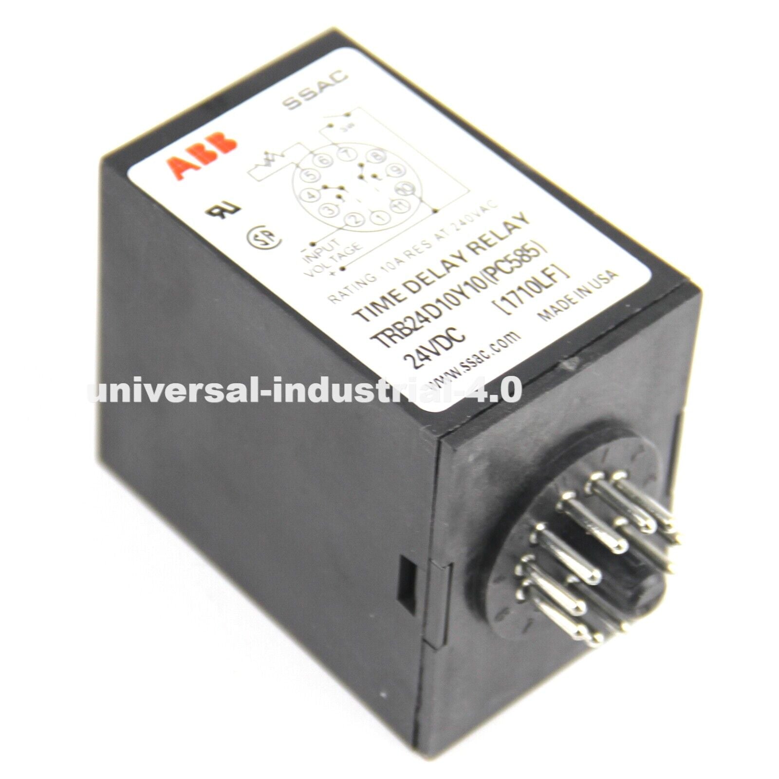 ABB TRB24D10Y10 Time Delay Relay 24VDC - ABB