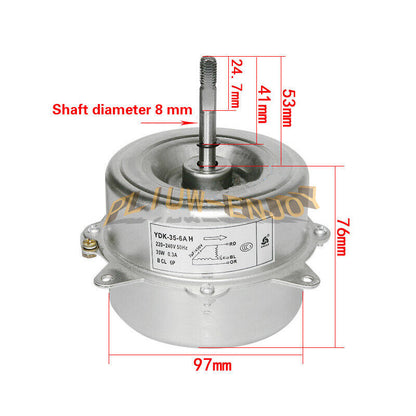 new 1PC YDK-35-6A H for Chigo air conditioner motor - CHIGO