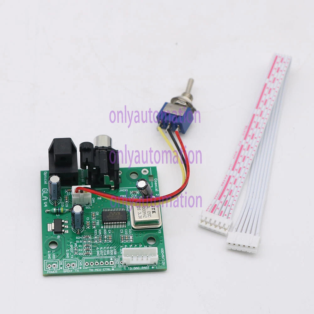 1PCS SPDIF coaxial fiber WM8805 receiving board, I2S output~
