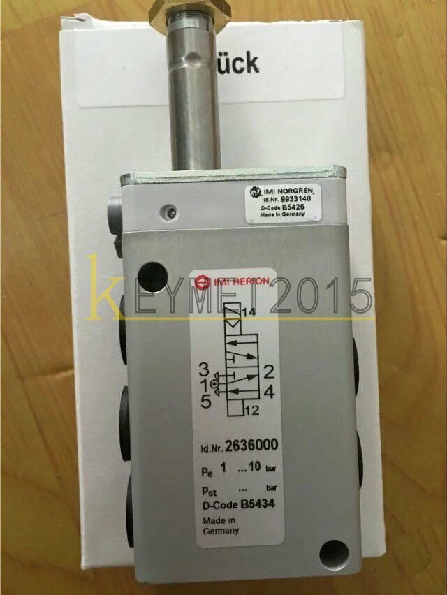 new 1PCS  Norgren 2636000 Solenoid Valve Norgren