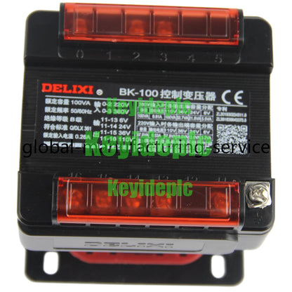 1PC DELIXI BK-100VA 110V Copper Control Transformer #ke