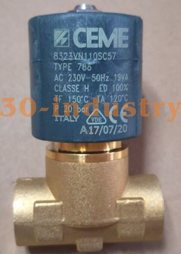 1PCS NEW FOR CEME 8323VN110SC57 AC220V Solenoid Valve - CEME