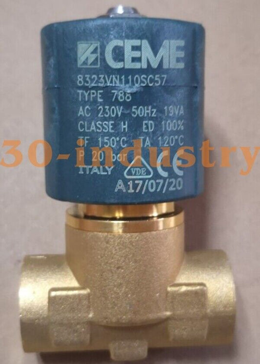 1PCS NEW FOR CEME 8323VN110SC57 AC220V Solenoid Valve - CEME