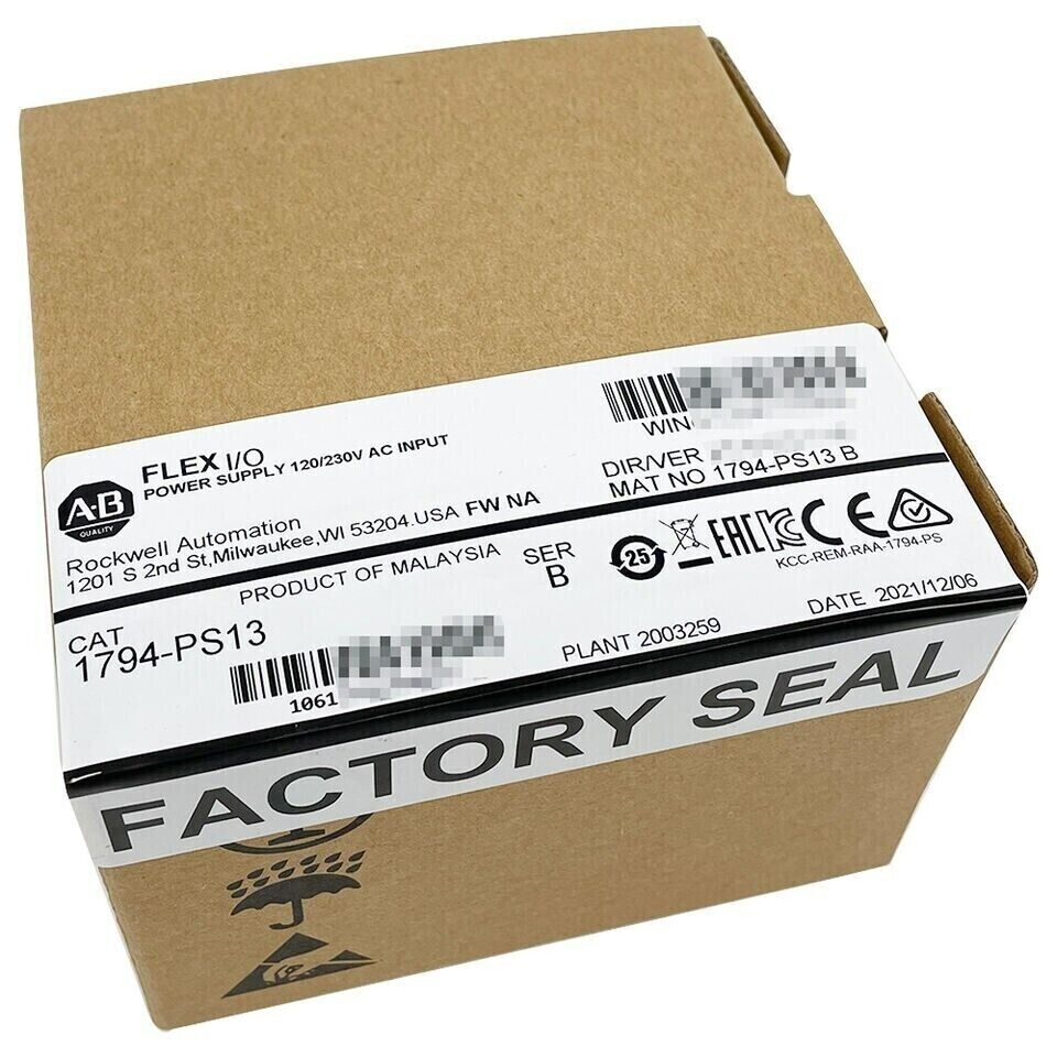 1 PCS AB 1794-PS13 SER Flex Power Supply Module Factory Sealed - AB POWER SOLUTIONS