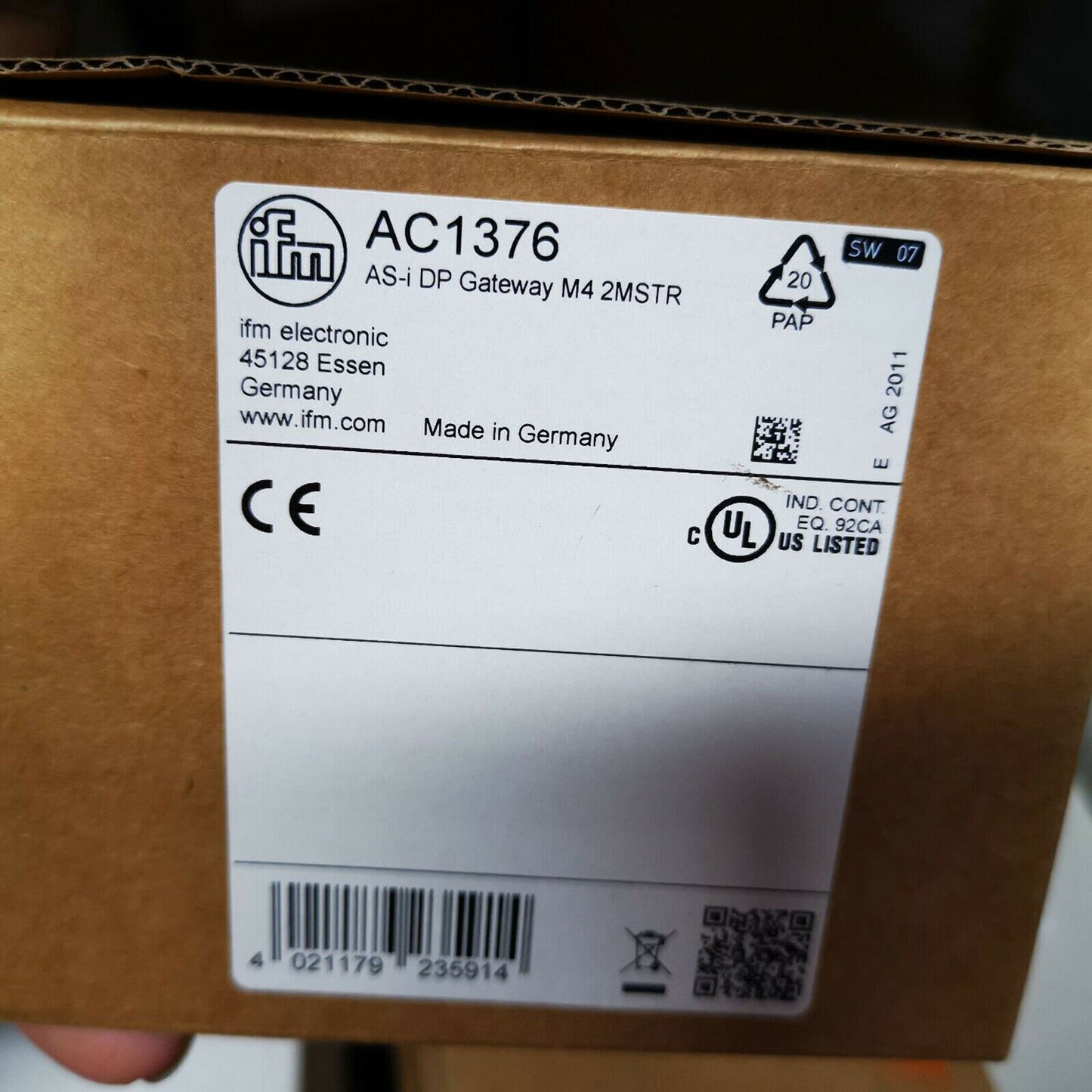 IFM AC1376 Gateway - IFM