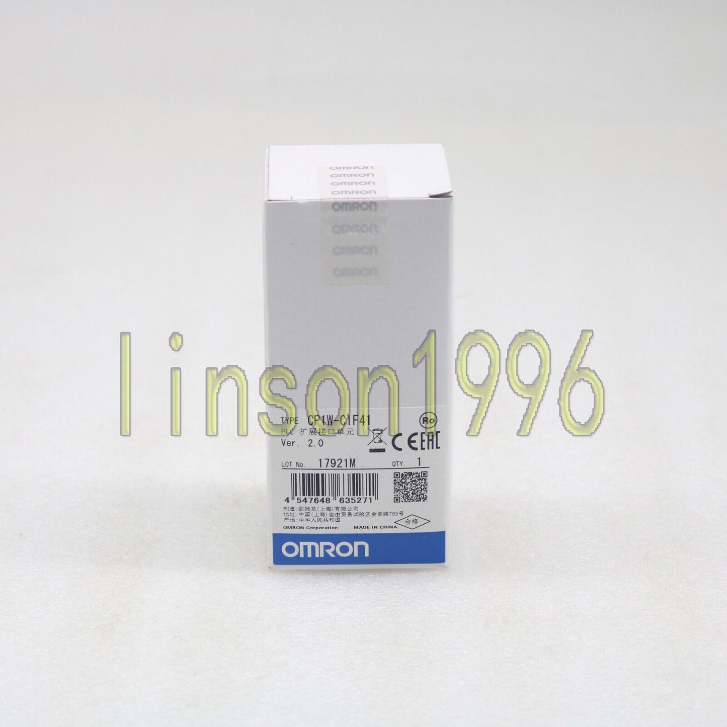 OMRON PLC Interface Unit CP1W-CIF41 - OMRON