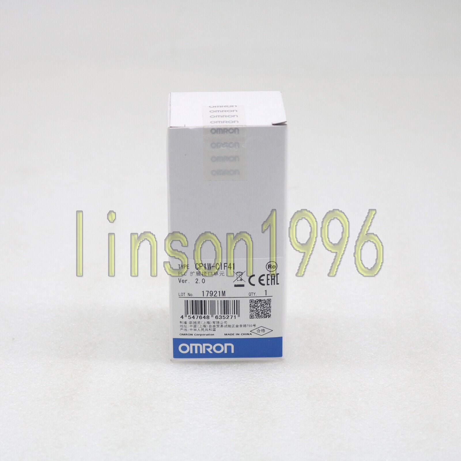 OMRON PLC Interface Unit CP1W-CIF41 - OMRON