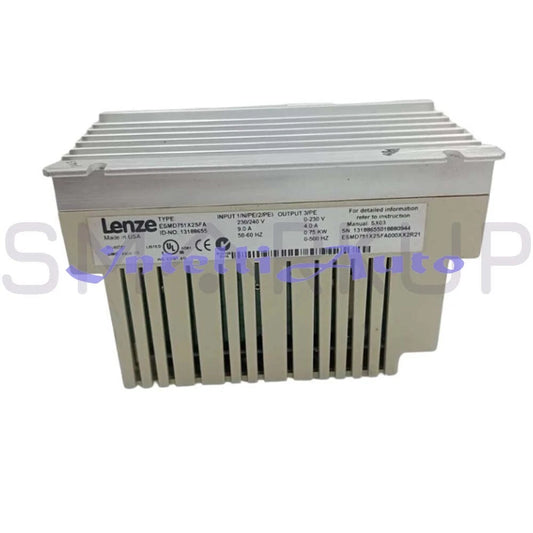 & Tested LENZE ESMD751X2SFA Frequency Converter