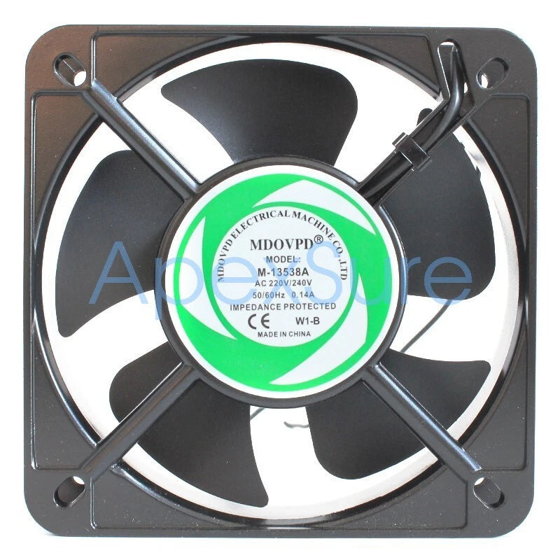 MDOVPD M-13538A 13538 220/240V 0.14A Ball AC Cooling Fan