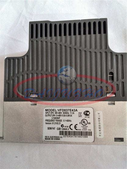 used 1PCS Delta VFD037E43A 380V-3.7KW Inverter - DELTA