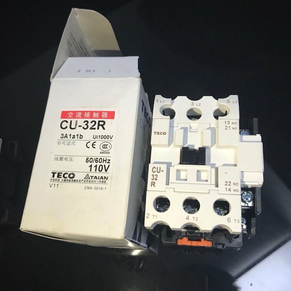 new 1PC  FOR TECO AC contactor CU-32R 220V