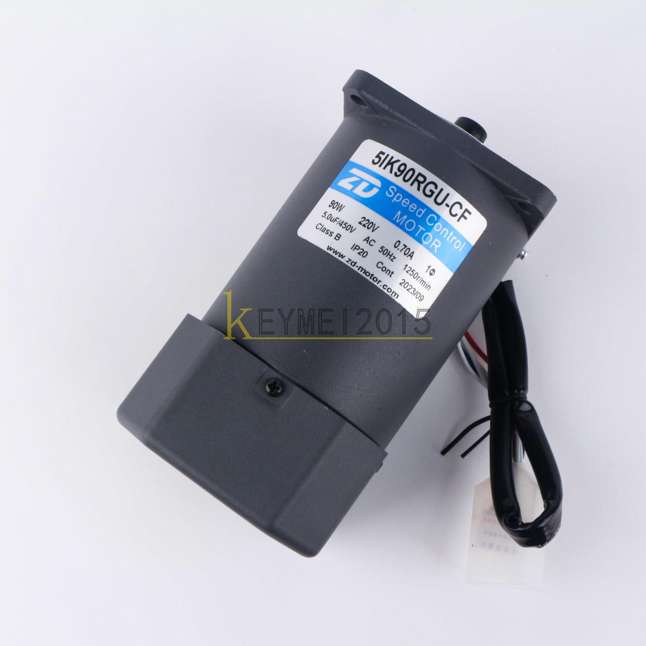 1PCS ZD Speed Control Motor 5IK90RGU-CF 90W 220V 0.70A 1250r/min 50Hz - ZD